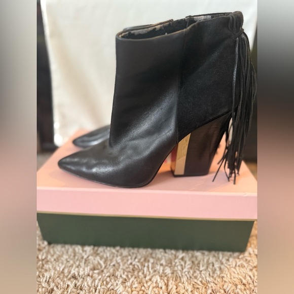 Sam Edelman Mariel Fringe Ankle Boot - Picture 6 of 13